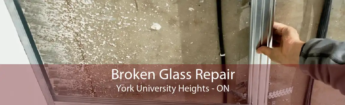 Broken Glass Repair York University Heights - ON
