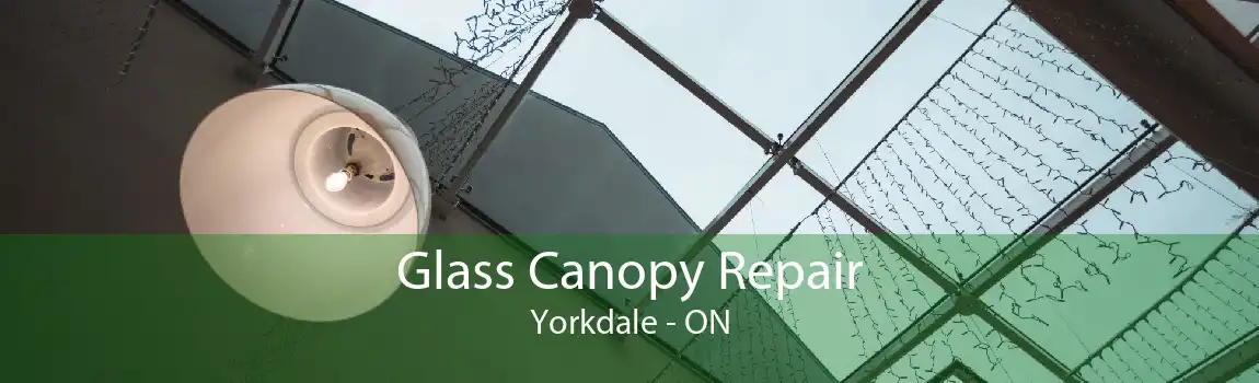 Glass Canopy Repair Yorkdale - ON
