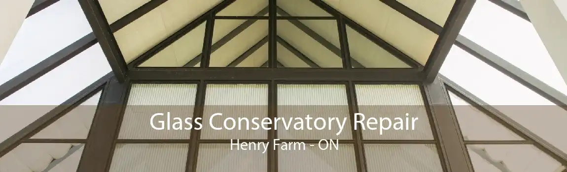 Glass Conservatory Repair Henry Farm - ON