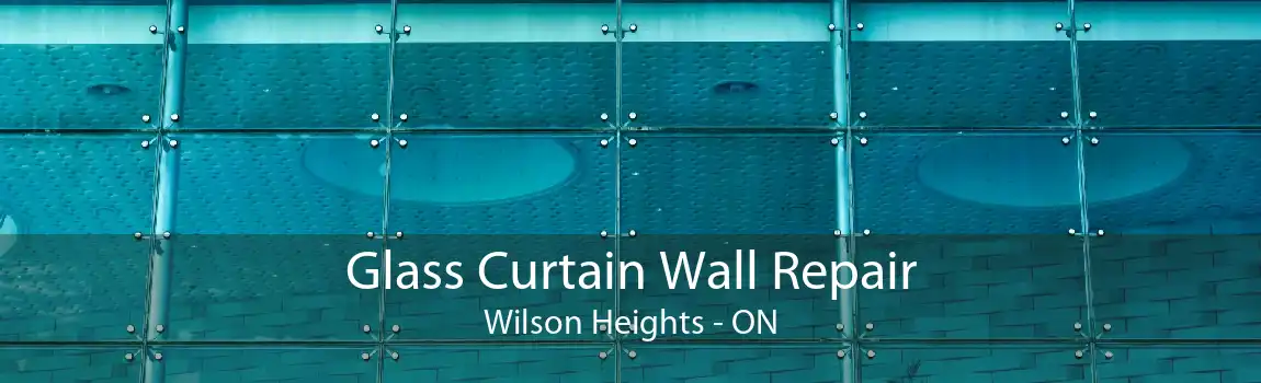 Glass Curtain Wall Repair Wilson Heights - ON