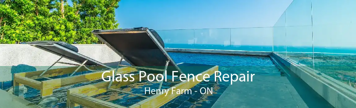 Glass Pool Fence Repair Henry Farm - ON