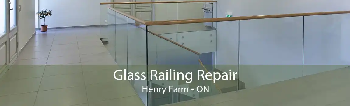 Glass Railing Repair Henry Farm - ON