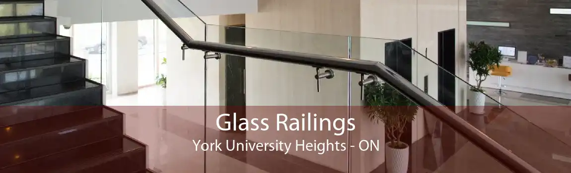 Glass Railings York University Heights - ON