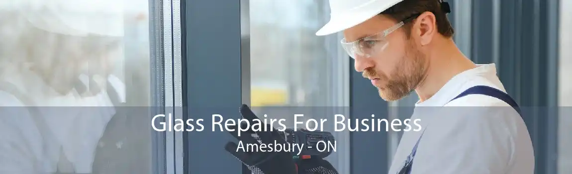 Glass Repairs For Business Amesbury - ON