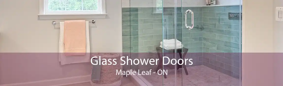 Glass Shower Doors Maple Leaf - ON