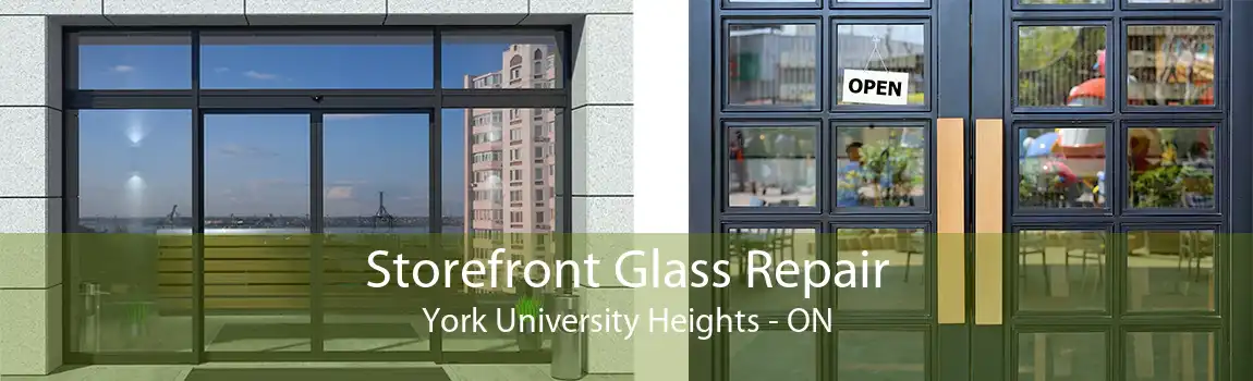 Storefront Glass Repair York University Heights - ON