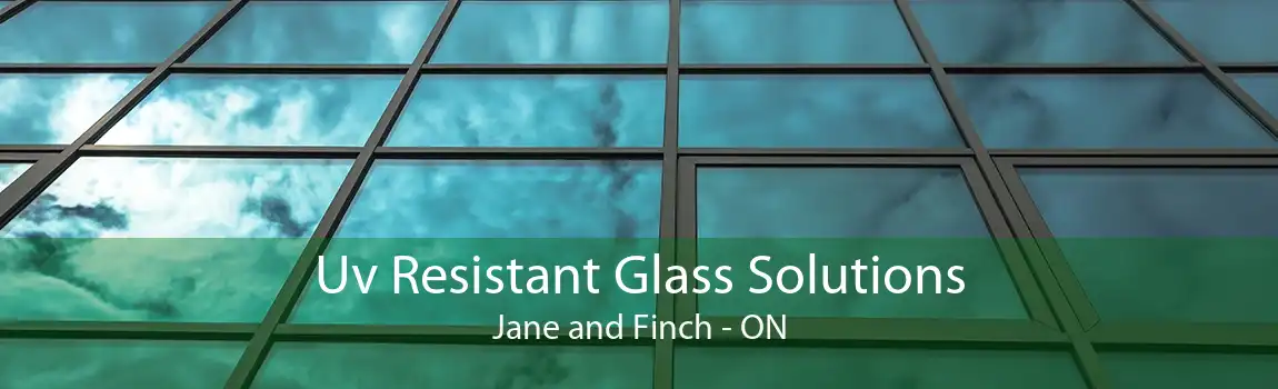 Uv Resistant Glass Solutions Jane and Finch - ON
