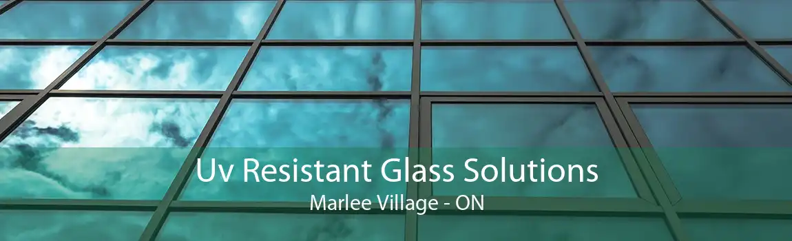 Uv Resistant Glass Solutions Marlee Village - ON