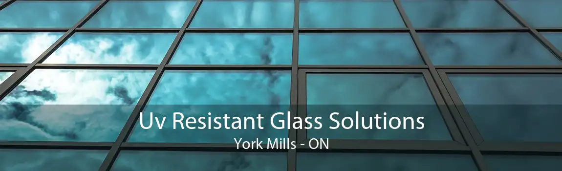 Uv Resistant Glass Solutions York Mills - ON