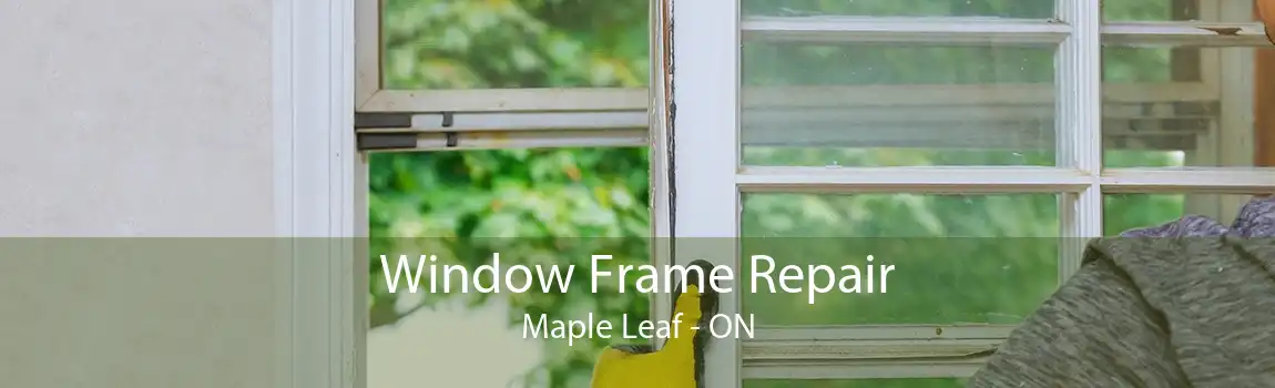 Window Frame Repair Maple Leaf - ON