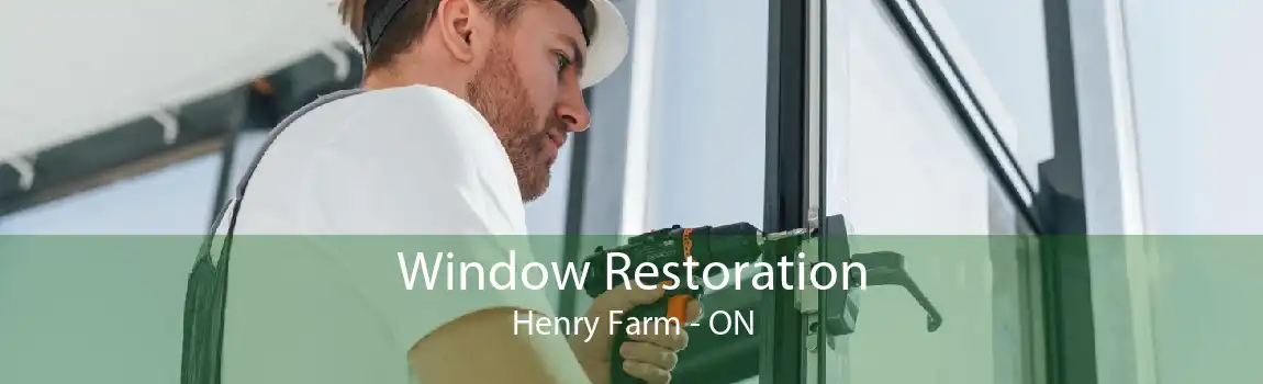 Window Restoration Henry Farm - ON