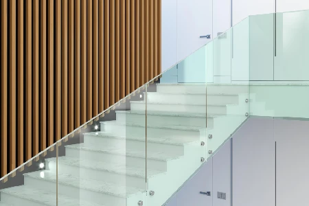 Frameless Glass Railings in The Peanut